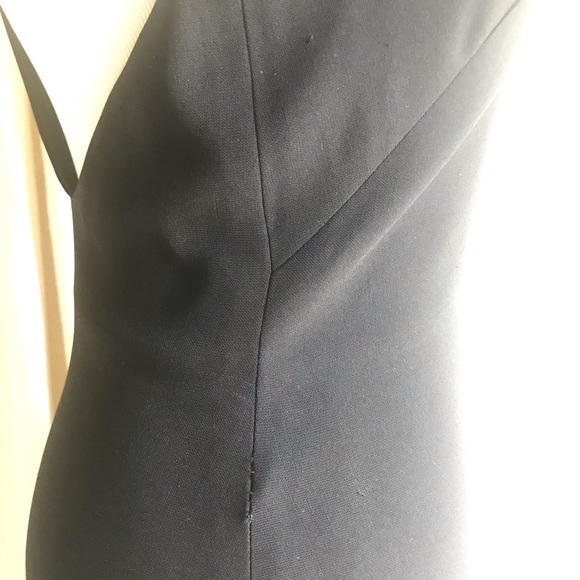 Elie Tahari Racerback Maxi Dress Black Formal - Picture 9 of 13